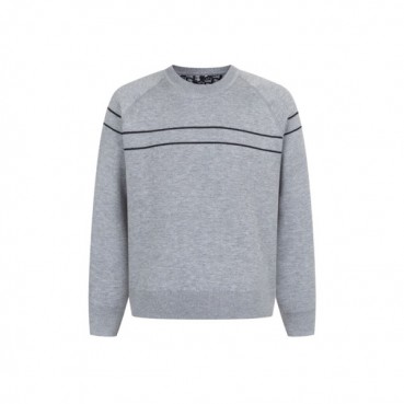 디올 남성 라운드 양면 스웨터 - Dior Mens Round Knitwear 