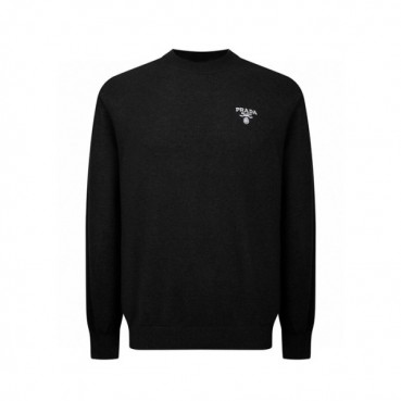 프라다 남성 라운드 스웨터 - Prada Mens Round Sweater 