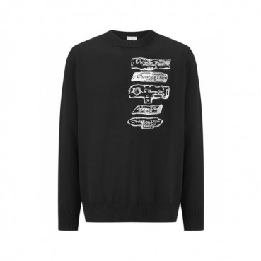 디올 남성 라운드 스웨터 - Dior Mens Round Knitwear 