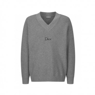 디올 남성 브이넥 스웨터 - Dior Mens V