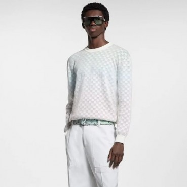 루이비통 남성 라운드 스웨터 - Louis vuitton Mens Round Sweater 