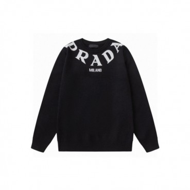 프라다 남성 라운드 스웨터 - Prada Mens Round Sweater 