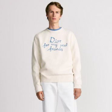 디올 남성 라운드 스웨터 - Dior Mens Round Sweater 