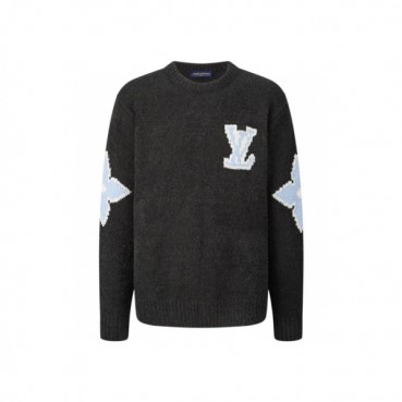 루이비통 남성 라운드 스웨터 - Louis vuitton Mens Round Sweater 