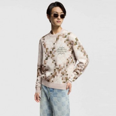 루이비통 남성 라운드 스웨터 - Louis vuitton Mens Round Sweater 