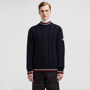 몽클레어 남성 라운드 니트 - Moncler Mens Round Knitwear 