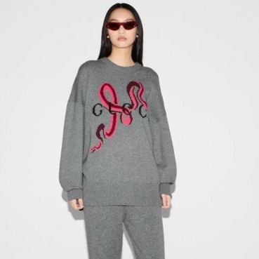 구찌 여성 라운드 스웨터 - Gucci Womens Round Knitwear 