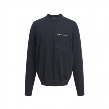 펜디 남성 라운드 스웨터 - Fendi Mens Round Sweater 