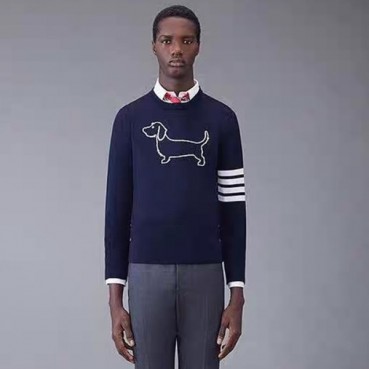 톰브라운 남성 라운드 스웨터- Thom Browne Mens Round Sweater 