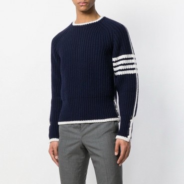 톰브라운 남성 라운드 스웨터- Thom Browne Mens Round Sweater 