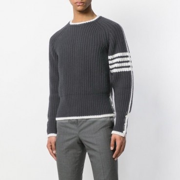 톰브라운 남성 라운드 스웨터- Thom Browne Mens Round Sweater 
