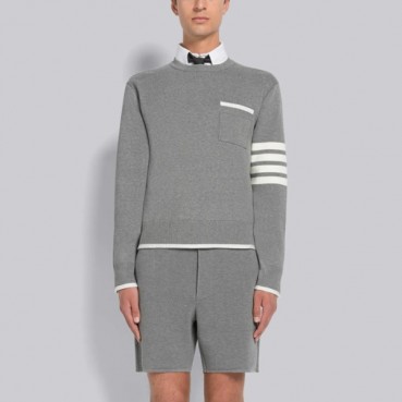 톰브라운 남성 라운드 스웨터- Thom Browne Mens Round Sweater 