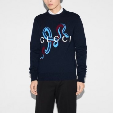구찌 남성 라운드 스웨터 - Gucci Mens Round Sweater 