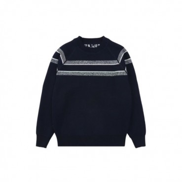 디올 남성 라운드 양면 스웨터 - Dior Mens Round Sweater 