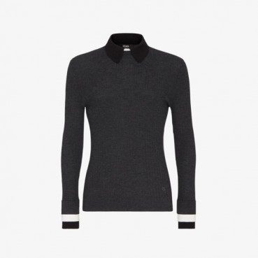 펜디 여성 폴로 스웨터 - Fendi Womens Polo Sweater 