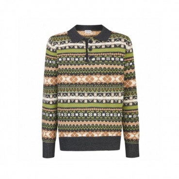 로에베 남성 폴로 스웨터 - Loewe Mens Polo Sweater 