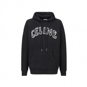 셀린느 남성 후드 니트웨어 - Celine Mens Hood Knitwear 