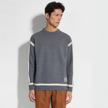 로에베 남성 라운드 스웨터 - Loewe Mens Round Sweater 