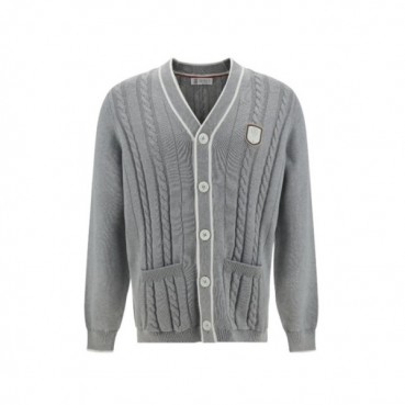 브루넬로쿠치넬리 남성 라운드 니트 - Brunello Cucinelli Mens Round Knitwear 