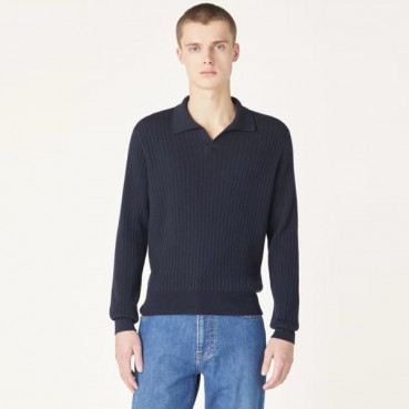 로로피아나 남성 폴로 스웨터 - Loro Piana Mens Polo Sweater 