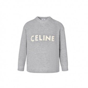 셀린느 남성 라운드 스웨터 - Celine Mens Round Sweater 