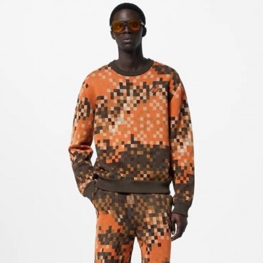 루이비통 남성 라운드 스웨터 - Louis vuitton Mens Round Sweater 