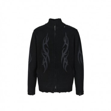 발렌시아가 남성 집업 니트 - Balenciaga Mens Zip