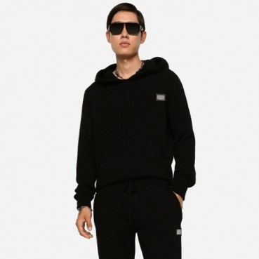돌체앤가바나 남성 니트 후디 - Dolce&Gabbana Mens Knit Hoodie 