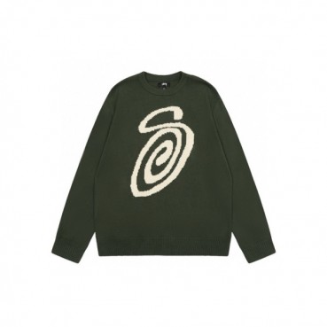 스터시 남성 라운드 스웨터 - Stussy Mens Round Sweater 