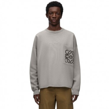 로에베 남성 라운드 스웨터 - Loewe Mens Round Sweater 