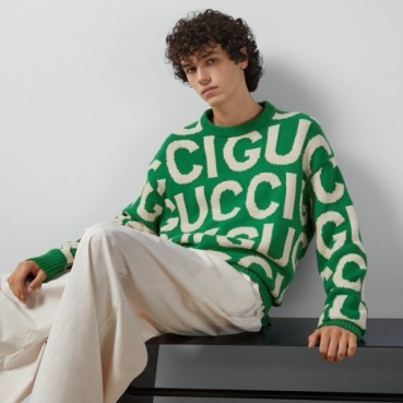 구찌 남성 라운드 스웨터 - Gucci Mens Round Sweater 