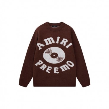 아미리 남성 라운드 니트웨어 - Amiri Mens Round Knitwear 