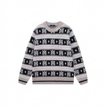아미리 남성 라운드 니트웨어 - Amiri Mens Round Knitwear 
