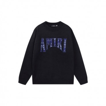 아미리 남성 라운드 니트웨어 - Amiri Mens Round Knitwear 