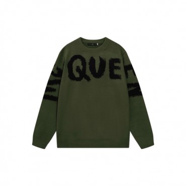 알렉산더 맥퀸 남성 크루넥 스웨터 - Alexander McQueen Mens Crewneck Sweater 