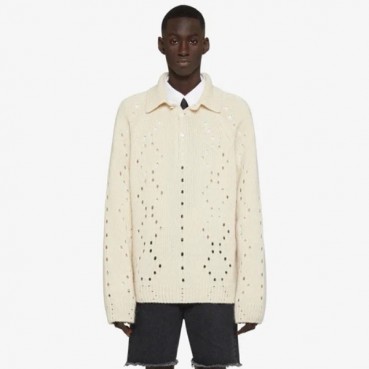 지방시 남성 폴로 스웨터 - Givenchy Mens Polo Sweater 