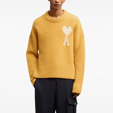 아미 남성 라운드 니트웨어 - Ami Mens Round Knitwear 