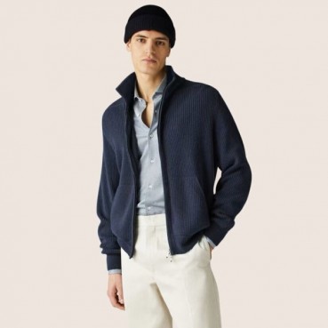 로로피아나 남성 집업 스웨터 - Loro Piana Mens Zip