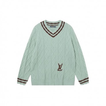 루이비통 남성 브이넥 스웨터 - Louis vuitton Mens V