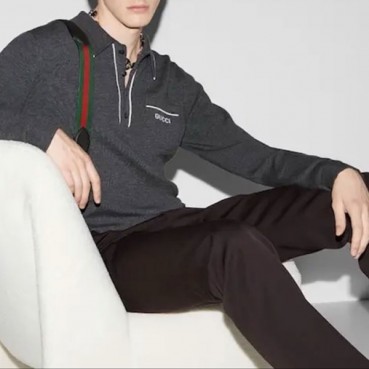 구찌 남성 폴로 스웨터 - Gucci Mens Polo Sweater 