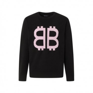 발렌시아가 남성 라운드 니트 - Balenciaga Mens Round Knitwear 