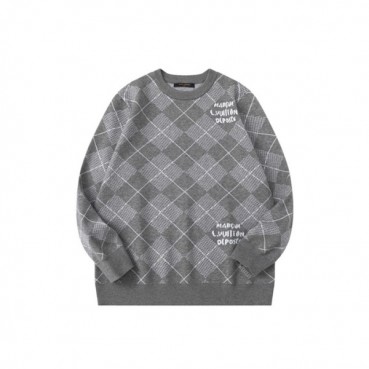 루이비통 남성 라운드 스웨터 - Louis vuitton Mens Round Sweater 