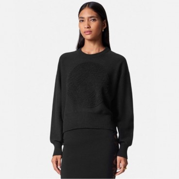베르사체 여성 라운드 스웨터 - Versace Womens Round Sweater 