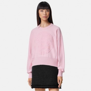 베르사체 여성 라운드 스웨터 - Versace Womens Round Sweater 