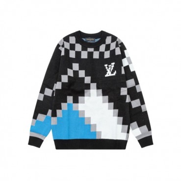루이비통 남성 라운드 스웨터 - Louis vuitton Mens Round Sweater 