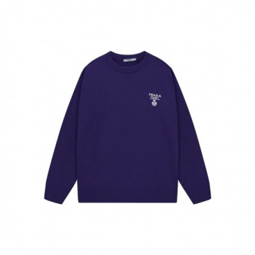 프라다 남성 라운드 스웨터 - Prada Mens Round Sweater 