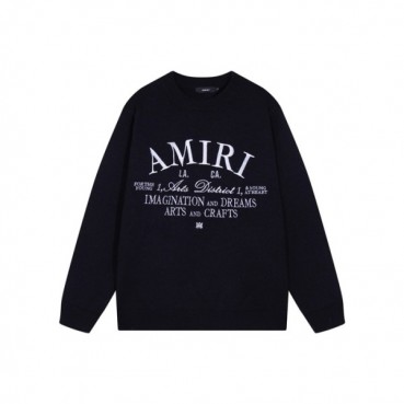 아미리 남성 라운드 니트웨어 - Amiri Mens Round Knitwear 