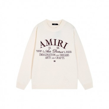 아미리 남성 라운드 니트웨어 - Amiri Mens Round Knitwear 