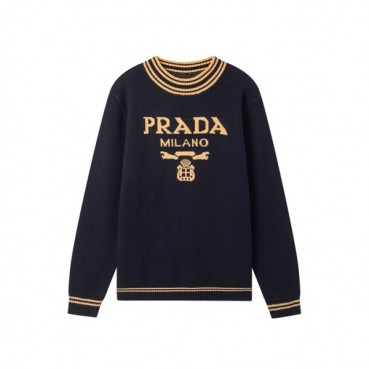 프라다 남성 라운드 스웨터 - Prada Mens Round Sweater 