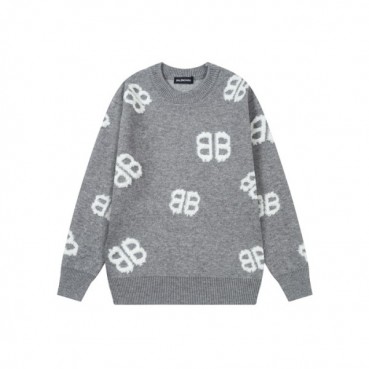 발렌시아가 남성 라운드 니트 - Balenciaga Mens Round Knitwear 